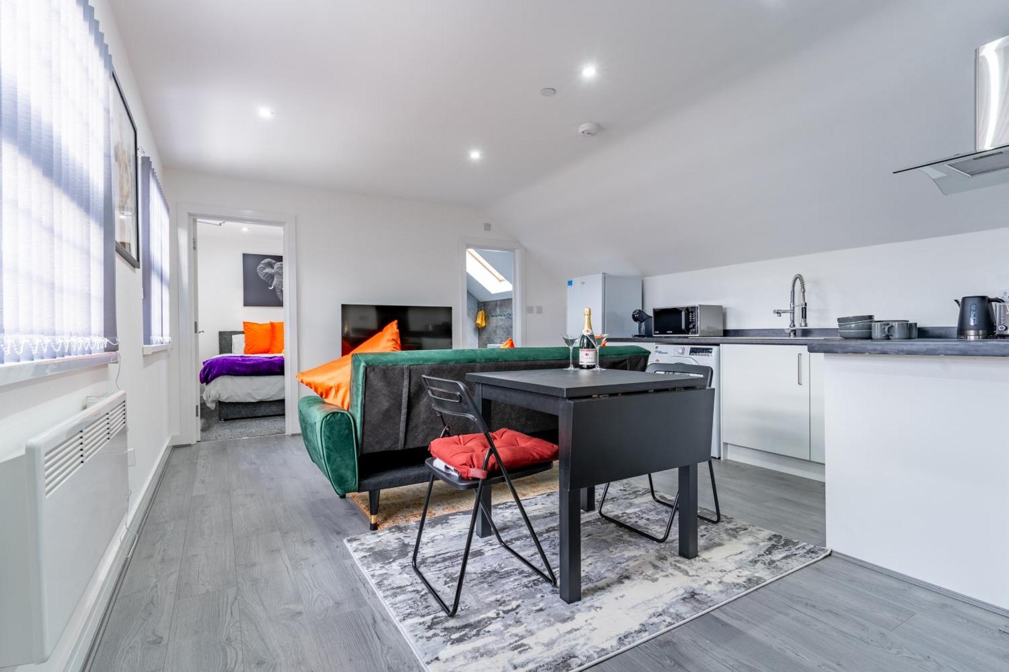 Cool Top Floor Apartment Very Near Birmingham Centre Buitenkant foto