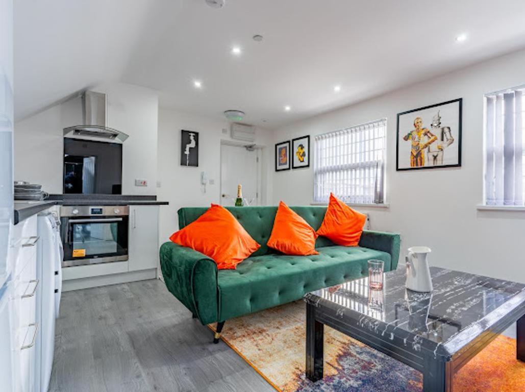 Birmingham Apt-Sleeps 4-Walk To City Centre-Pets Buitenkant foto